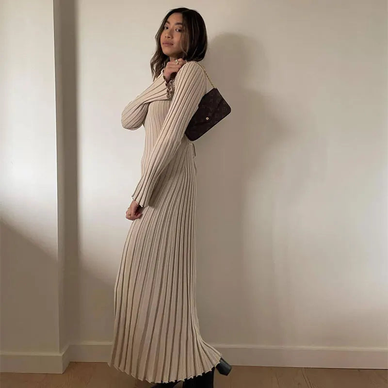 Vestido Tricô Romana