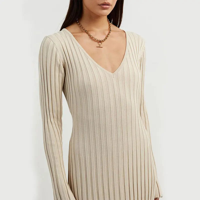 Vestido Tricô Romana