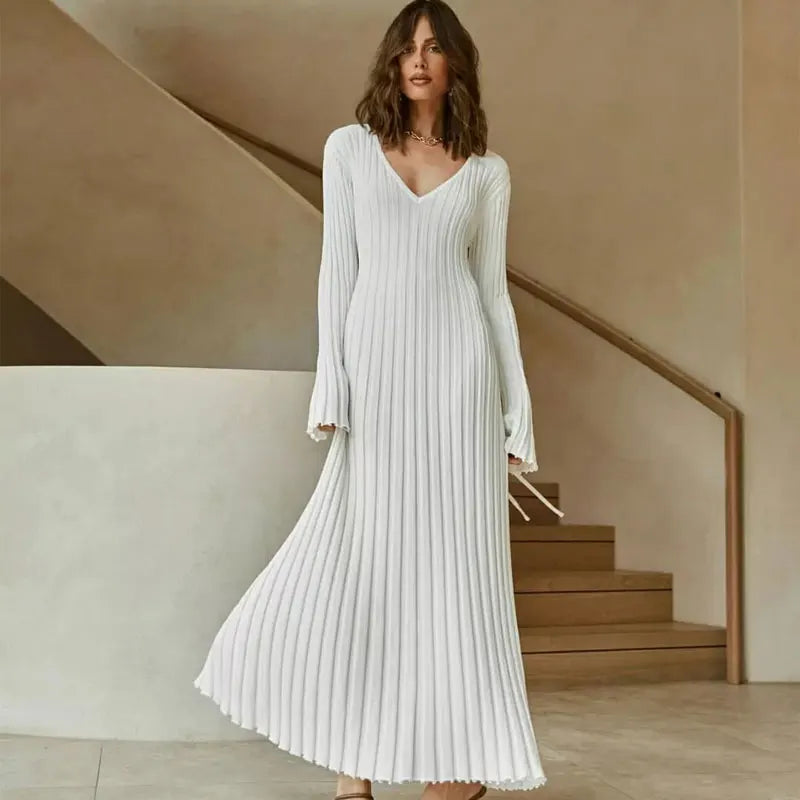 Vestido Tricô Romana