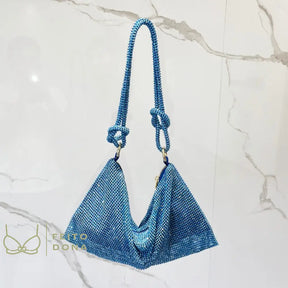 Bag Envelope Lux Azul Claro Maior