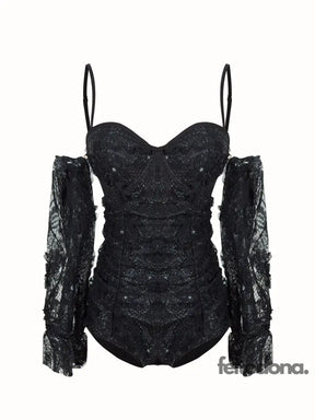Body Cinderela P / Preto 201531501