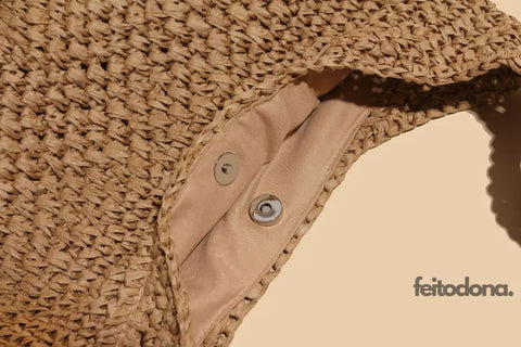 Bolsa De Crochê Luxo Madam