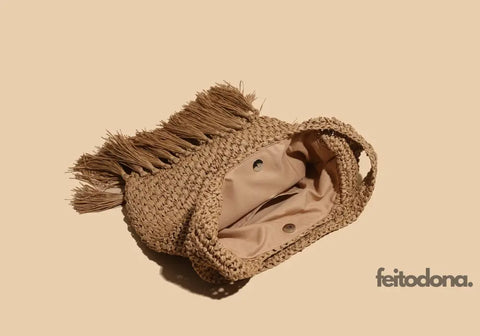 Bolsa De Crochê Luxo Madam
