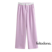 Calça Alfaiataria Stilus Lilás / Pp