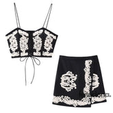 Conjunto Bordado Juju / Pp