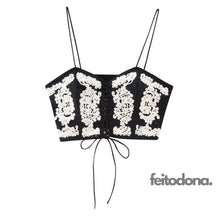 Conjunto Bordado Juju Top / Pp