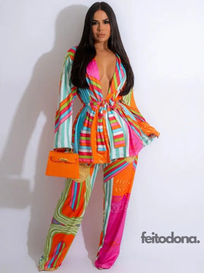 Conjunto Chiffon Zaya