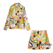 Conjunto Fashion Spax Amarelo Com Verde / Pp (34/36)