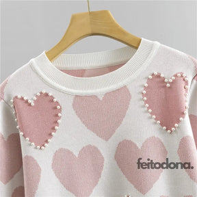 Conjunto Moletom 2 Peças Coração