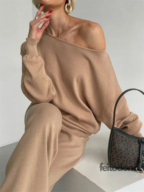 Conjunto Tricô Olívia