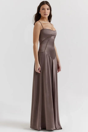 Vestido Acetinado Stela