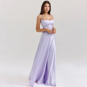Vestido Acetinado Stela