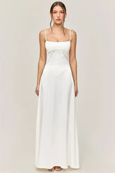 Vestido Acetinado Stela