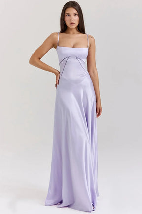 Vestido Acetinado Stela