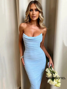 Maxi Dress Juanita Azul / P