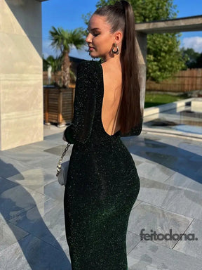 Midi Dress Lurex Paloma