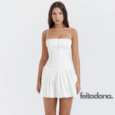 Mini Dress Letícia Branco / Pp
