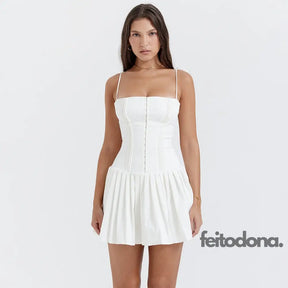 Mini Dress Letícia Branco / Pp