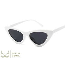Óculos De Sol Gatinho Branco