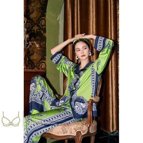 Pijama Cetim Bohemian Luxo