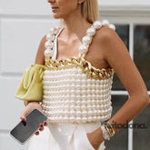 Top Crop Chain Big Pérolas
