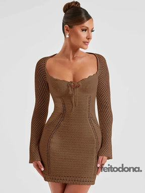 Vestido Crochê Pabla