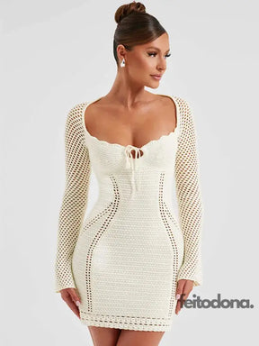 Vestido Crochê Pabla