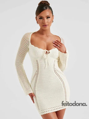 Vestido Crochê Pabla