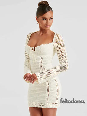 Vestido Crochê Pabla