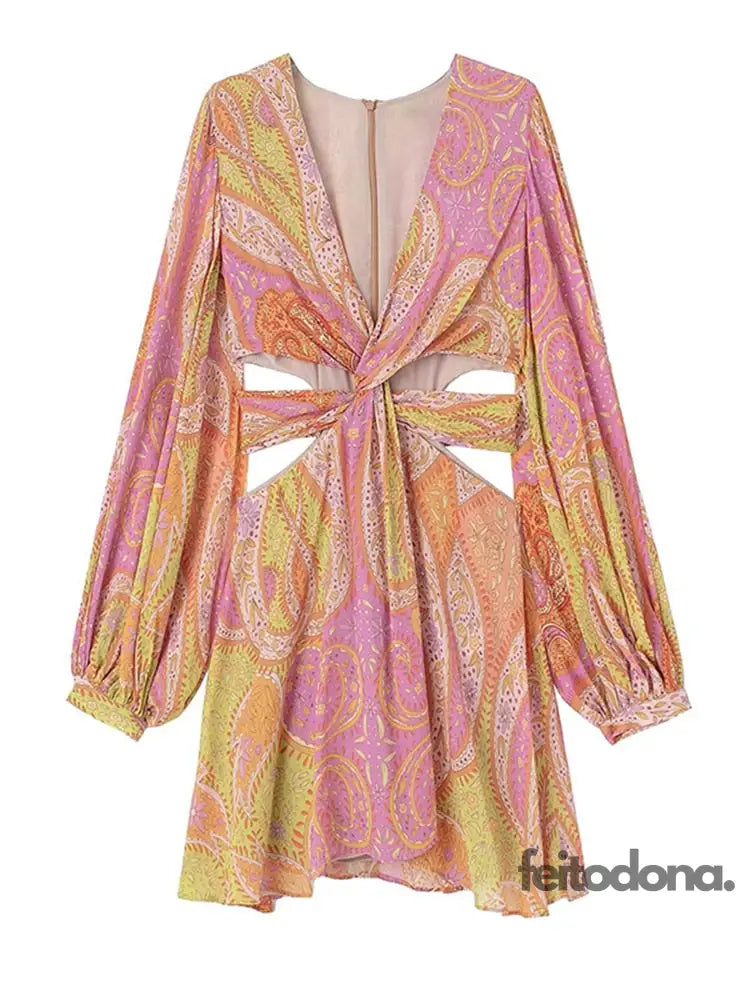 Vestido Loretta Rosa Claro / Pp