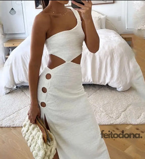 Vestido Lorena Recortes 