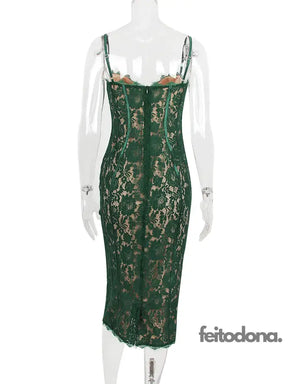 Vestido Rendado Louise Vestido 09